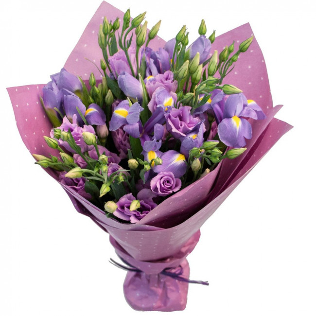 Букет цветов "Лиловый"